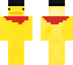 duckduck with hat + winter