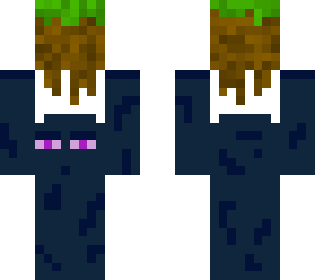enderman carrying dirt