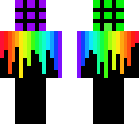 full drip rainbow rubiks cube