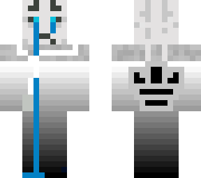ghast but hes depressed and wearing adidas (skin is not all my work)