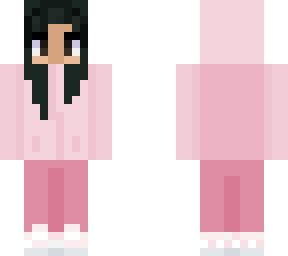 girl in pink hoodie