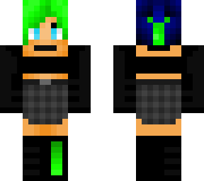 girl skin short hair