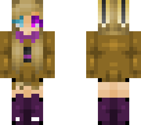 glitchtrap girl. (eye fixed)