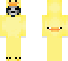 me in duck suit