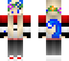 my skin with a pokeball shirt