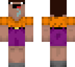 orange derp shorts