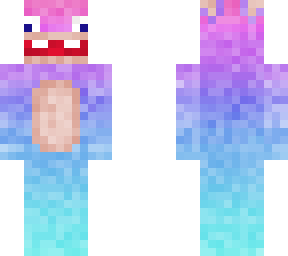 pink and blue ombre