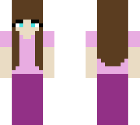 pink and purple girl