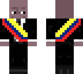 President Minecraft Skin Java Edition presidente | Minecraft Skin