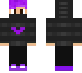 purple hair guy