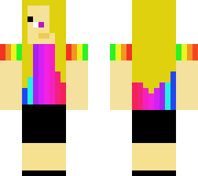 rainbow girl