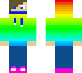 rainbow hoody
