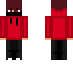 red hoodie with black mask guy flistics yt