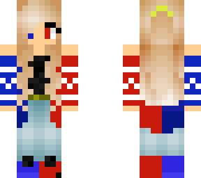 red vr blue girl