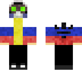 slav with gas mask