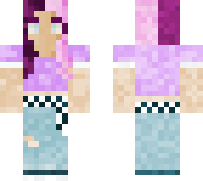 split dye girl