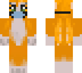 stampy in a mask