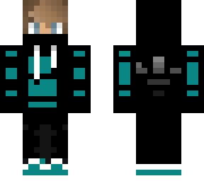 the teal and black skin and it is epic