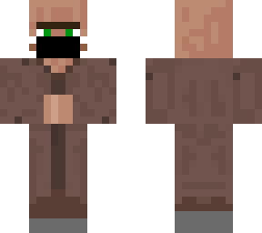 villager with mask