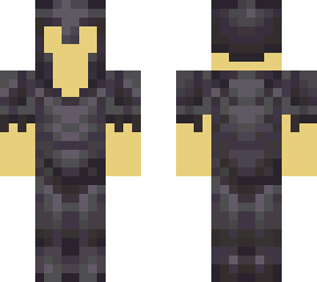 yellow person in netherite armour