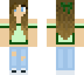 basic green girl :)