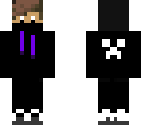 black and purple