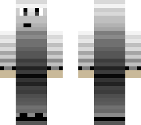 black and white