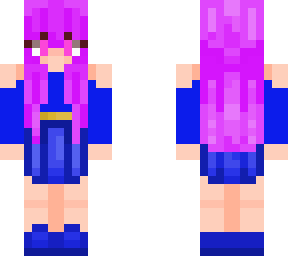 blue & purple nova