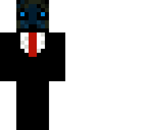 blue falcon business suit