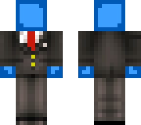 blue man