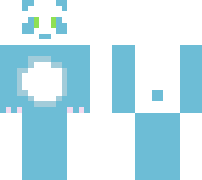blue panda