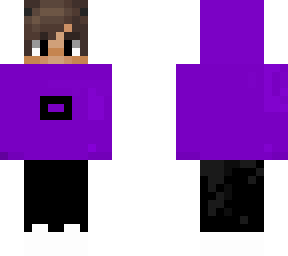 boy in purple hoodie