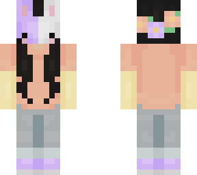 bunny mask flower