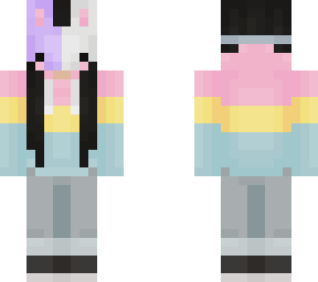bunny mask hoodie