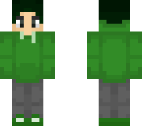 casual and green