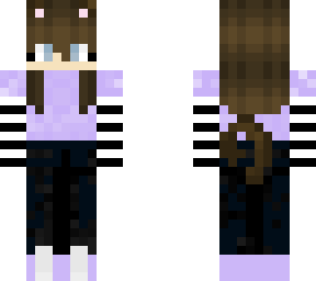 cat girl with ears and tail