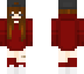 changed hair and clothes