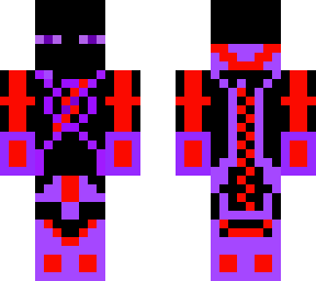 dark ender flash with red designs