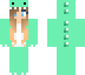 dinosaur skin thats green