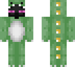 enderman in dino costume