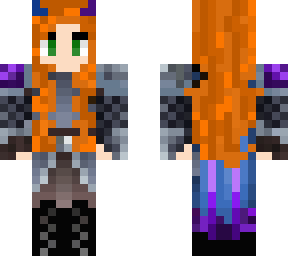 ginger demon knight (blue and purple)