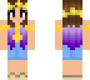 girl with flower crown