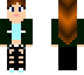 green sweater girl