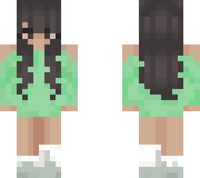 green sweater girl