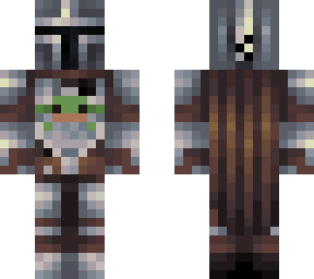 mandolorian w/ baby yoda
