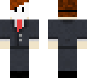 masked boi with a suit
