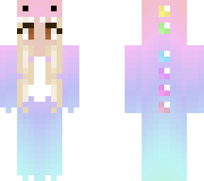 me as a rainbow dino! (read description!)