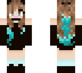 my oc in blue