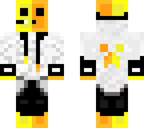 neon yellow and neon orange slime