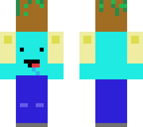 noob holding dirt